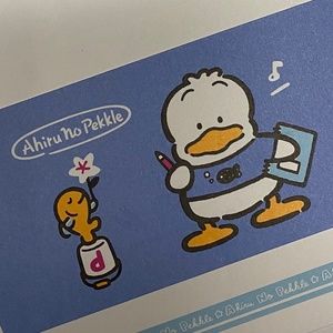 Sanrio Vintage 1993 | Ahiru No Pekkle | Penguin Stationery with Envelopes | Rare
